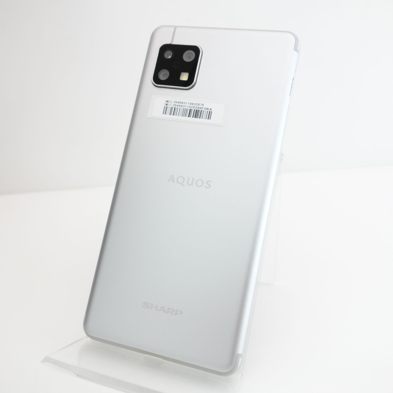 ムスビー｜【SIMフリー】AQUOS sense4 SH-M15 シルバー 国内版SIM  