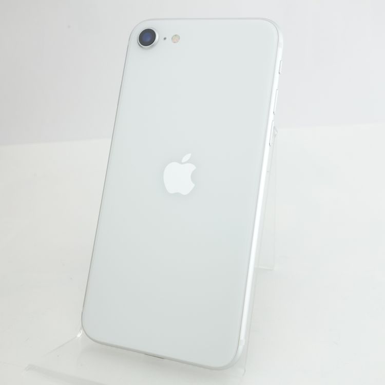 ��SIM�ե꡼��iPhoneSE2 64GB �ۥ磻�� ����98�� �������¡�