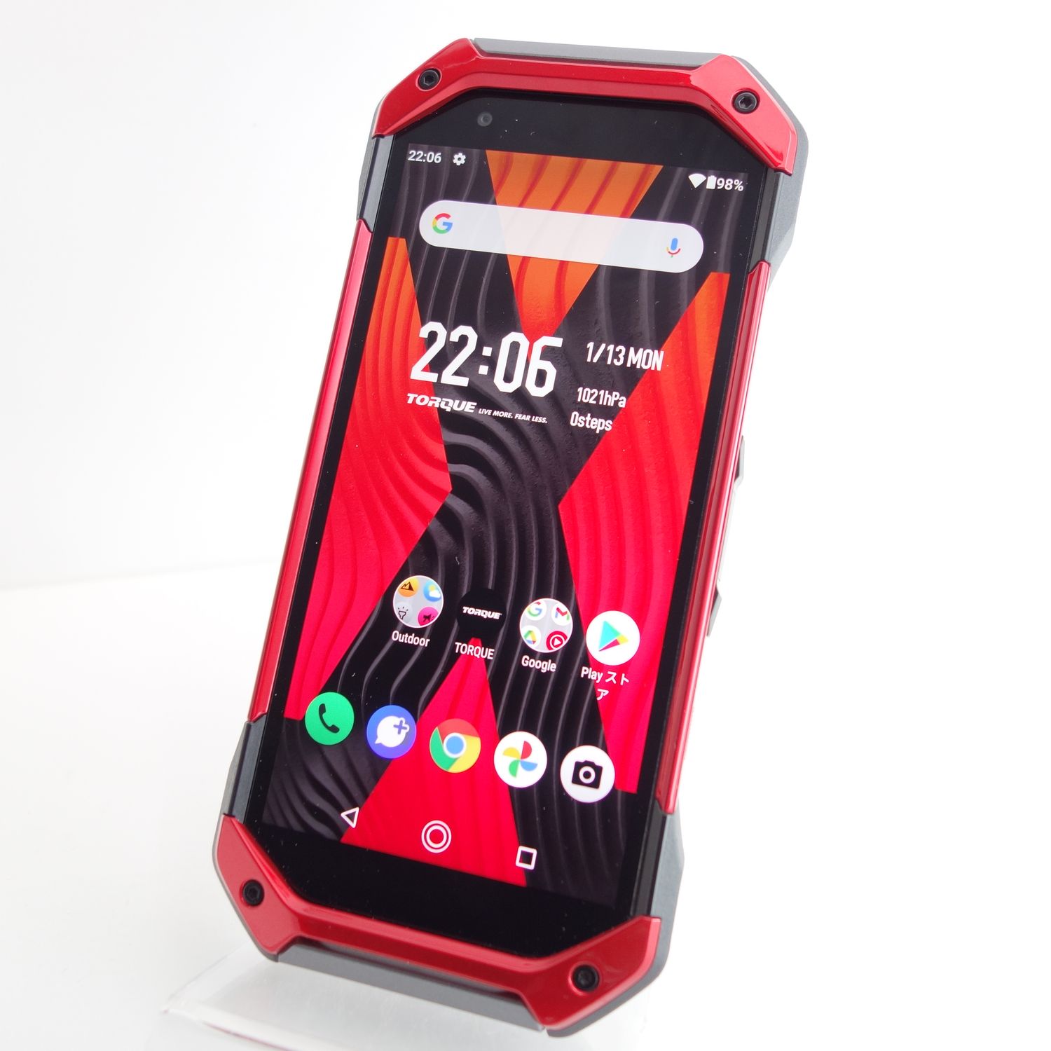 ムスビー｜【SIMフリー】TORQUE 5G KYG01 レッド 利用制限○ au版SIM 