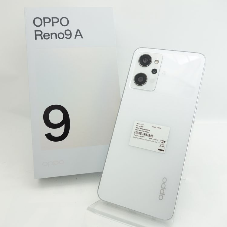 ムスビー｜【SIMフリー】OPPO Reno9 A A301OP ムーンホワイト 利用制限 