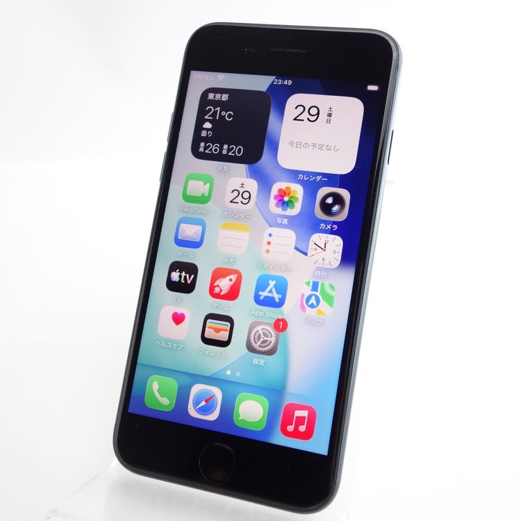 ��SIM�ե꡼��iPhoneSE3 64GB �ߥåɥʥ��� ����86�� �������¡�
