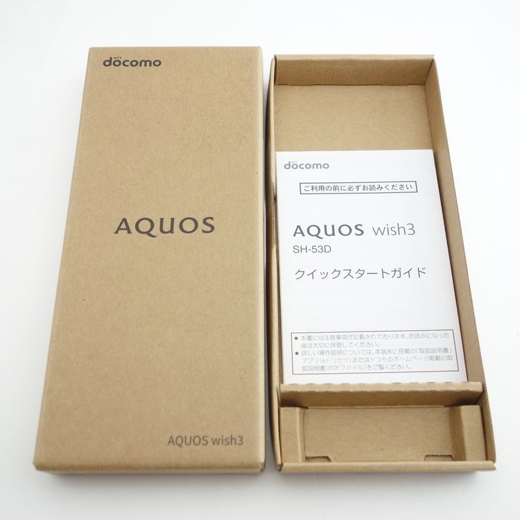 SIMե꡼AQUOS wish3 SH-53D ֥å ¡ docomo