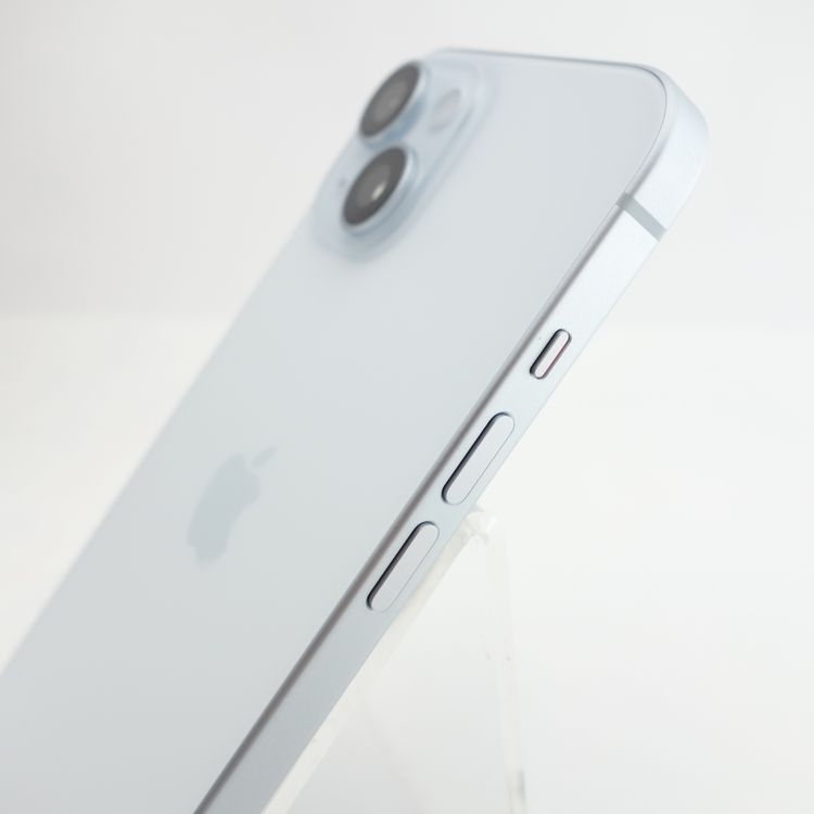 【SIMフリー】iPhone15 256GB ブルー 電池99% Appleストア版