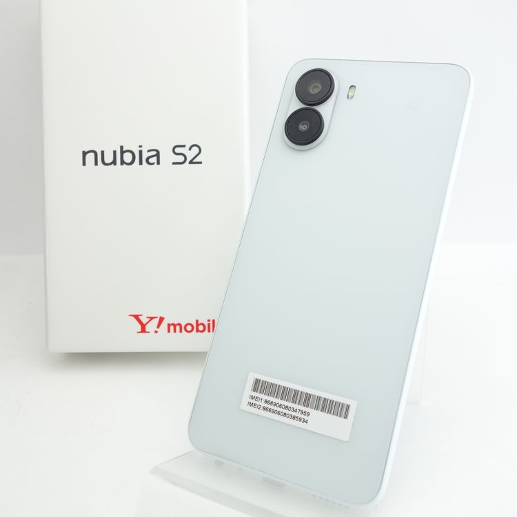 ��SIM�ե꡼��nubia S2 A504ZT �ۥ磻�� �������¡� Y!mobile��