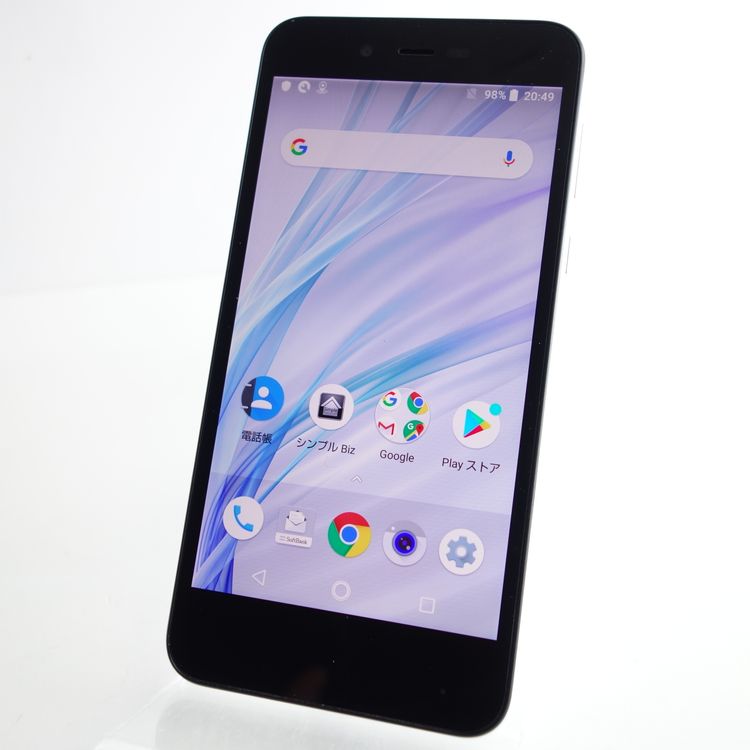 ��SIM�ե꡼��AQUOS sense basic 702SH �ۥ磻�� �������¡�