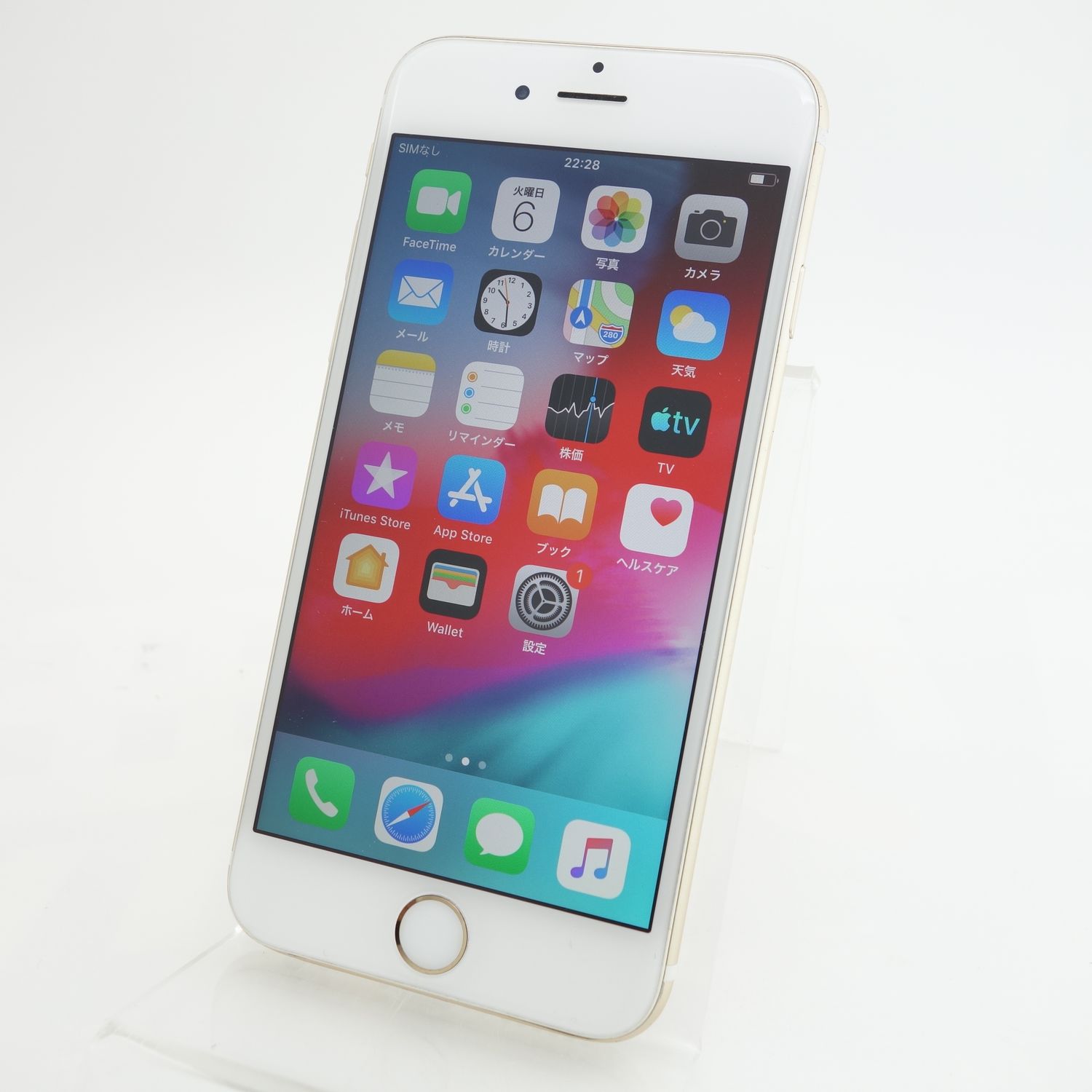 ムスビー｜【SIMフリー】iPhone6 64GB ゴールド 電池86％ ドイツ版SIM 