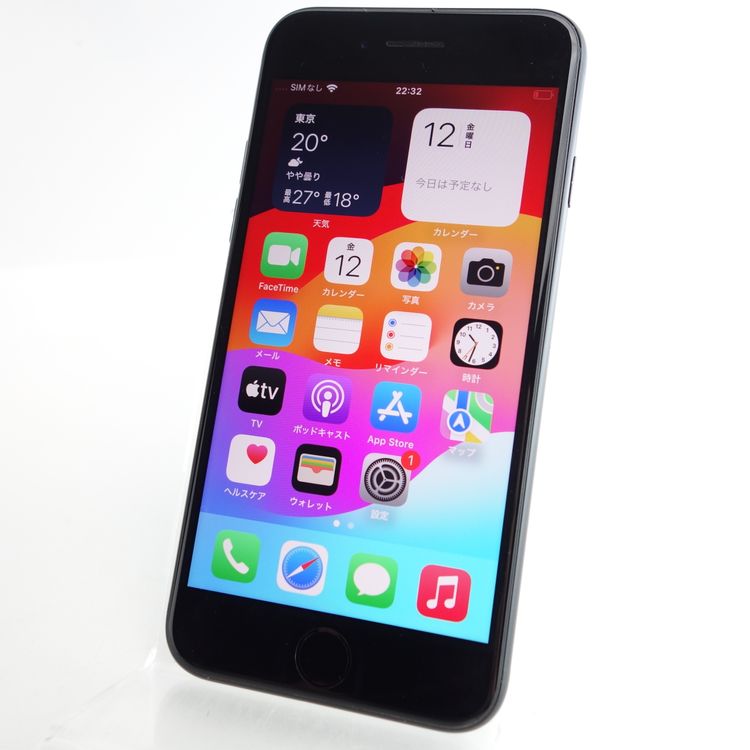��SIM�ե꡼��iPhoneSE2 64GB �֥�å� ����86�� �������¡�