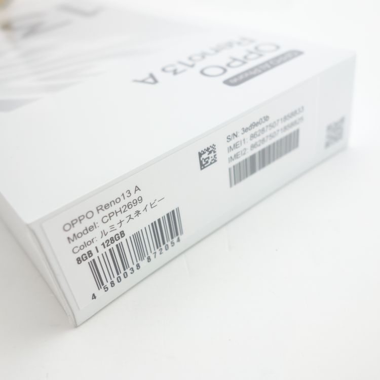 ��SIM�ե꡼��OPPO Reno 13A CPH2699 ��ߥʥ��ͥ��ӡ� ������