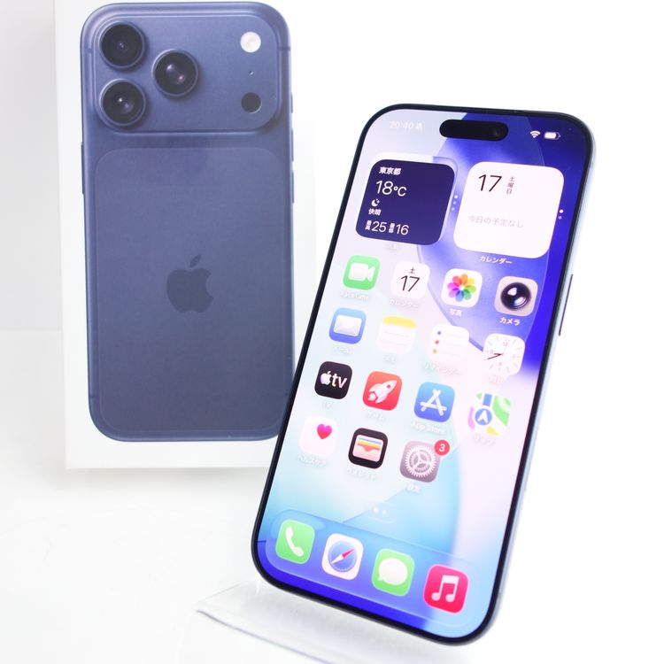 ��SIM�ե꡼��iPhone17 Pro 256GB �ǥ����ץ֥롼 ����90�� �������¡�