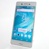 ��SIM�ե꡼��Xperia X Performance 502SO �ۥ磻�� �������¡�