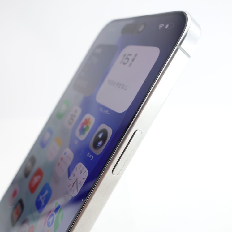 ��SIM�ե꡼��iPhone15 Pro Max 256GB �ۥ磻�ȥ����˥��� ����86��