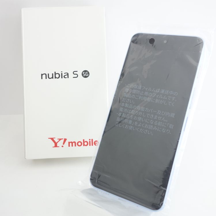 ��SIM�ե꡼��nubia S 5G A403ZT �饤�ȥѡ��ץ� ���������ݾ� Y!mobile��