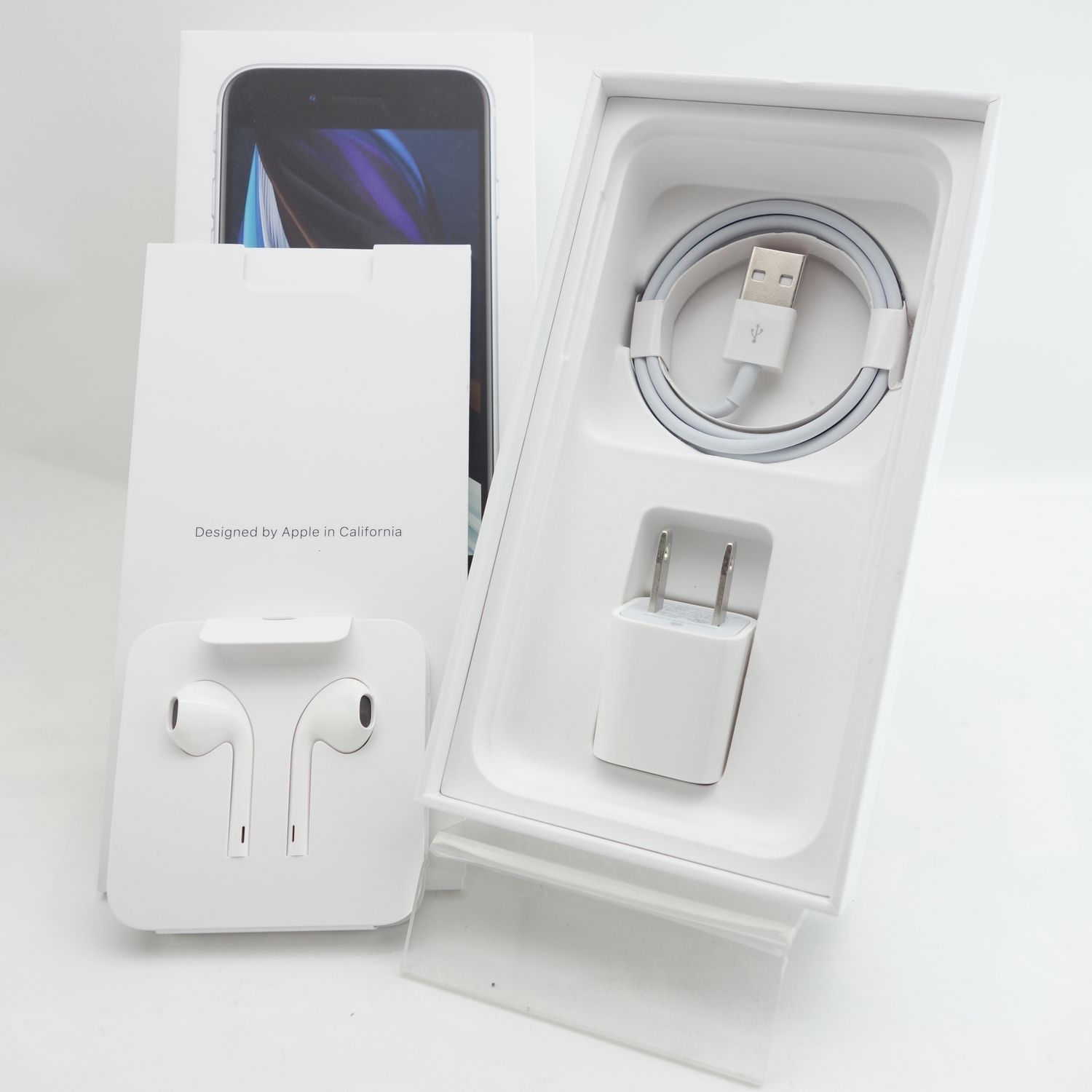 ムスビー｜【SIMフリー】iPhoneSE2 128GB ホワイト 電池100％ Apple  