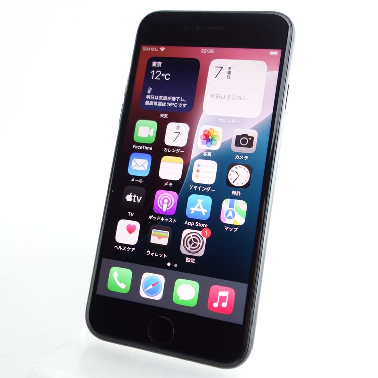 SIMե꡼iPhoneSE2 64GB ֥å 90 ¡