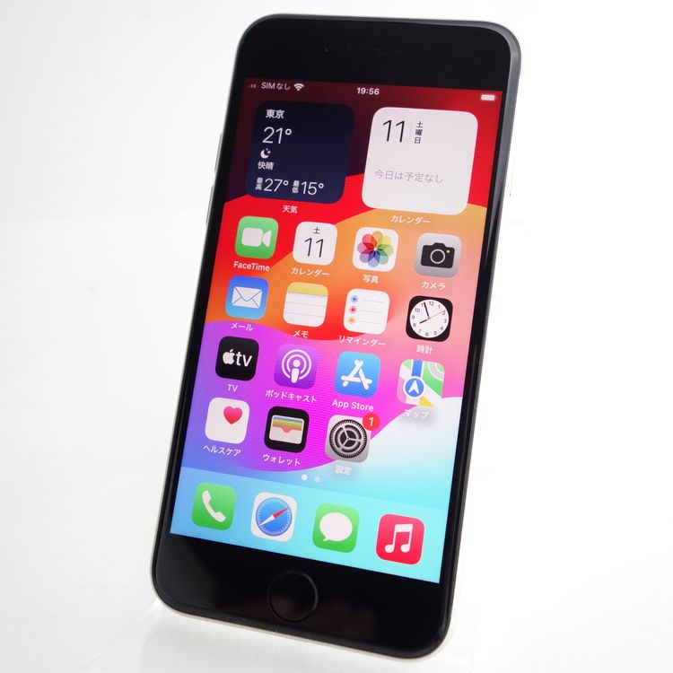 ��SIM�ե꡼��iPhoneSE2 128GB �ۥ磻�� ����100�� �������¡�