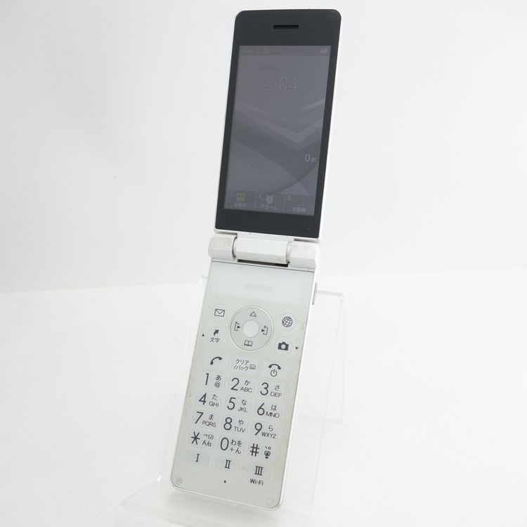 ��SIM�ե꡼��AQUOS��������4 A205SH �ۥ磻�� �������¡� Softbank��