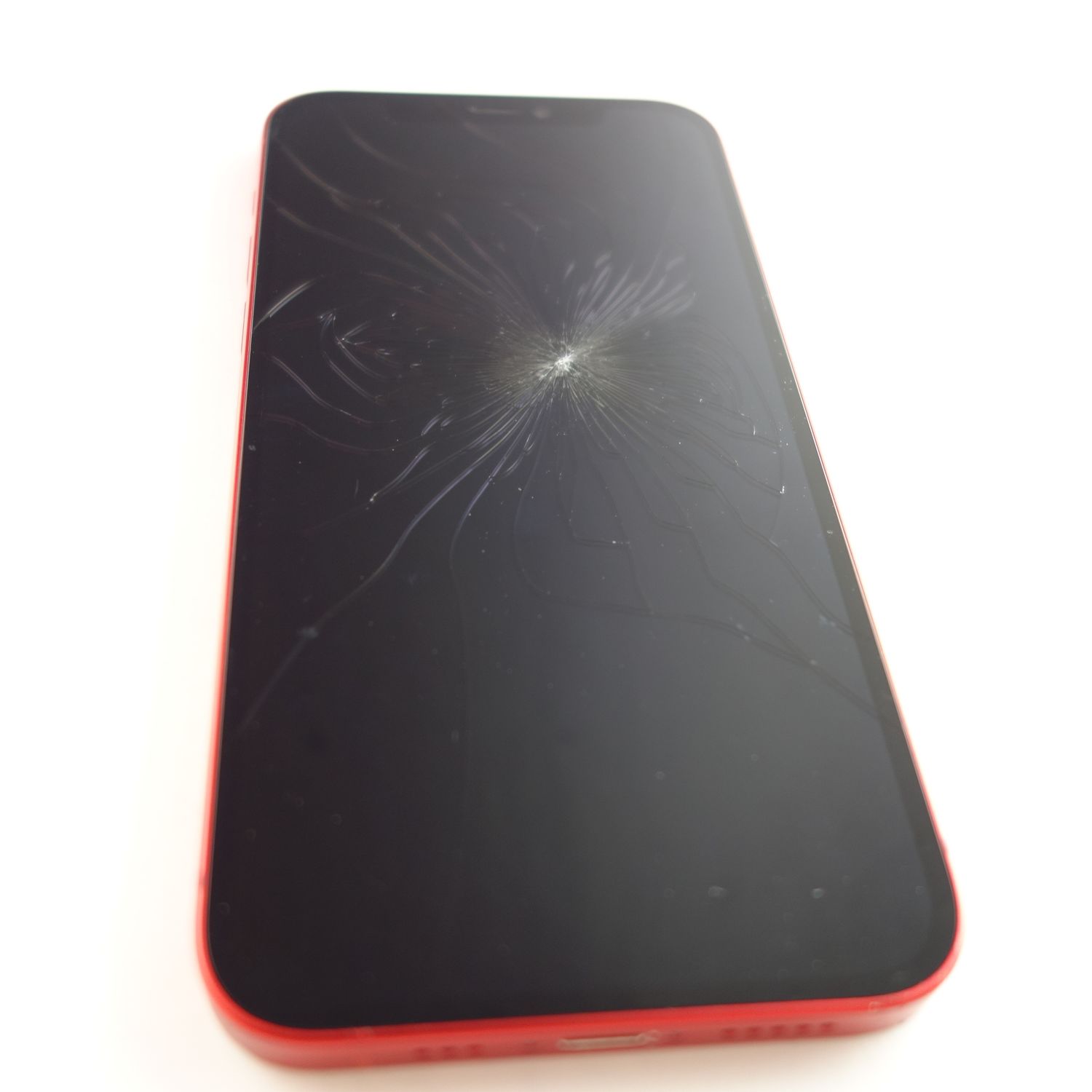 ムスビー｜【ジャンク】iPhone12 128GB レッド 電池83％ 画面割れ 利用 