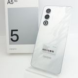 ��SIM�ե꡼��OPPO A5 5G 128GB OPG06 �ۥ磻�� �������¡�