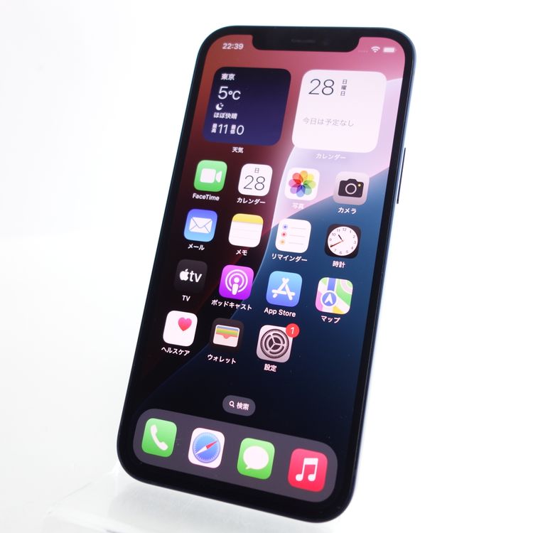 ��SIM�ե꡼��iPhone12 256GB �֥롼 ����86�� �������¡�