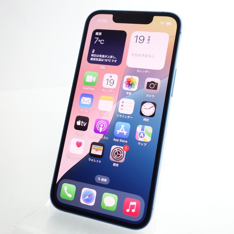 ��SIM�ե꡼��iPhone13 mini 128GB �֥롼 ����84�� Apple���ȥ���