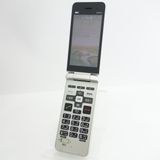 【SIMフリー】かんたんケータイ KYF41 シャンパンゴールド 利用制限〇