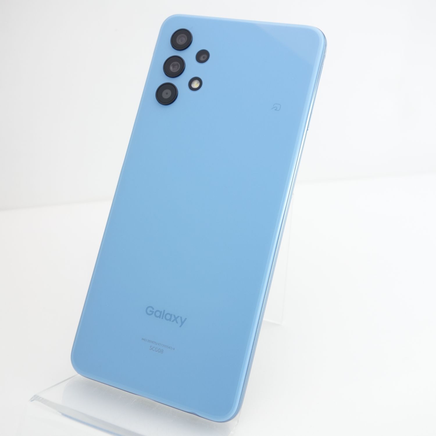 ムスビー｜【SIMフリー】Galaxy A32 5G SCG08 オーサムブルー 利用制限 