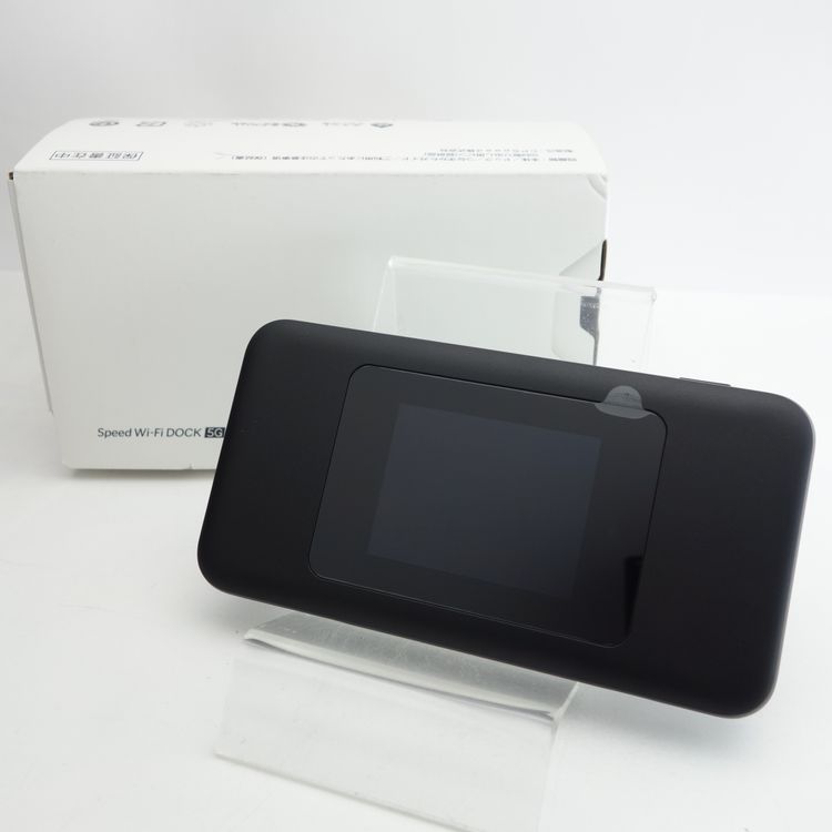 ��SIM�ե꡼��Speed Wi-Fi Dock 5G 01 CPS01 �֥�å� au��