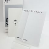 ��SIM�ե꡼��OPPO A5 5G 128GB OPG06 �ۥ磻�� �������¡�