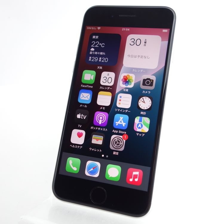 ��SIM�ե꡼��iPhoneSE2 64GB �ۥ磻�� ����87�� �������¡�