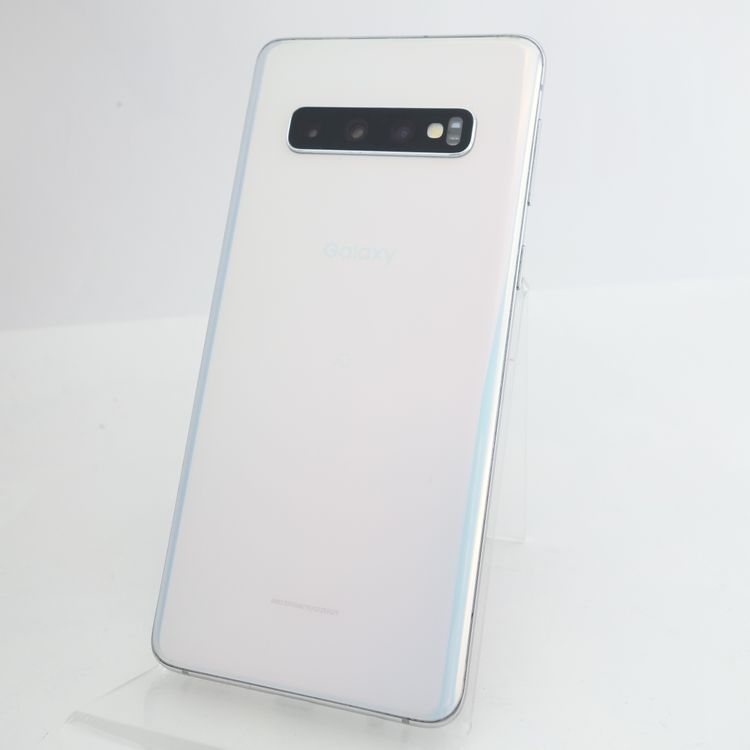 【SIMフリー】Galaxy S10 SM-G973C プリズムホワイト 利用制限〇 楽天版