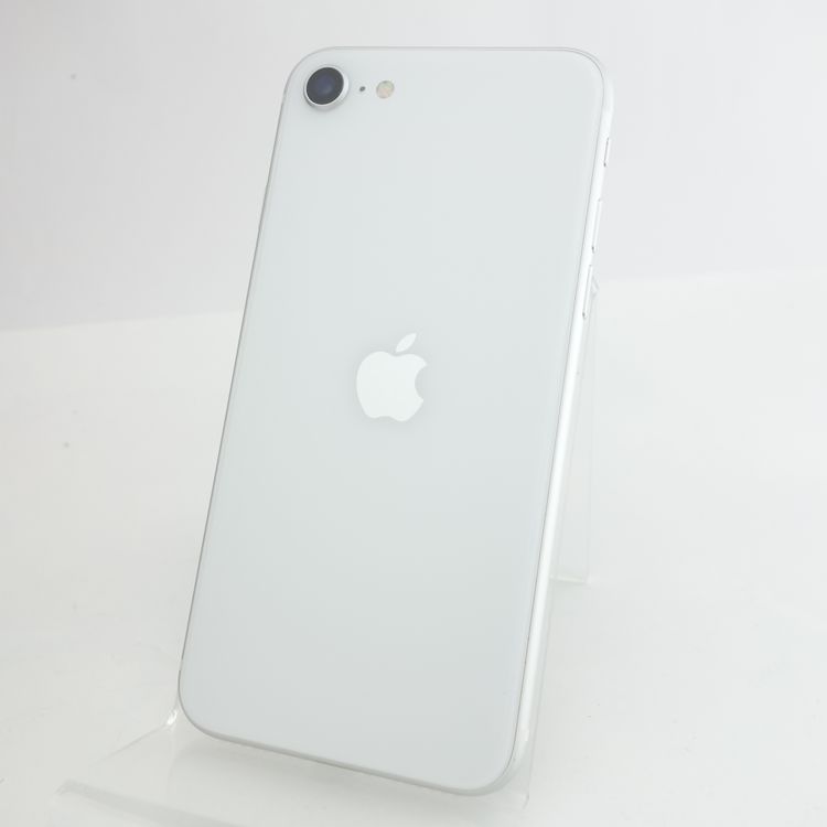 【SIMフリー】iPhoneSE2 64GB ホワイト 電池81% 利用制限〇