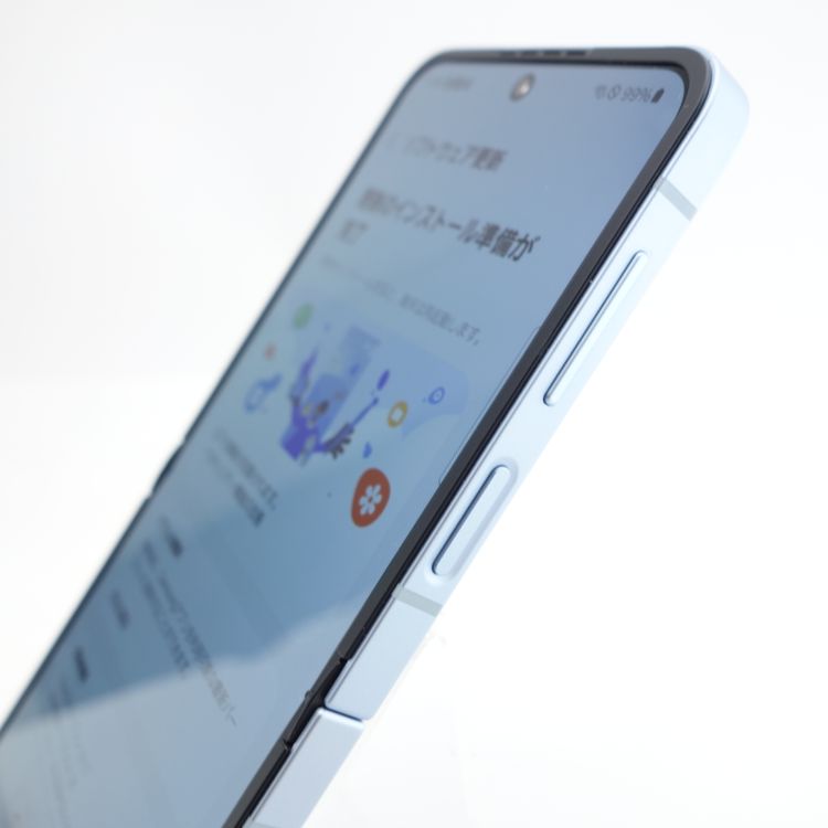 ��SIM�ե꡼��Galaxy Z Flip6 256GB SCG29 �֥롼 �������¡� au��