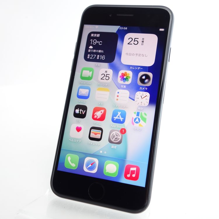 ��SIM�ե꡼��iPhoneSE2 64GB �֥�å� ����94�� �������¡�