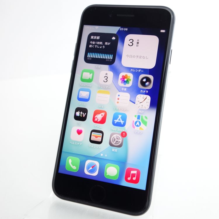 ��SIM�ե꡼��iPhoneSE2 64GB �֥�å� ����86�� �������¡�