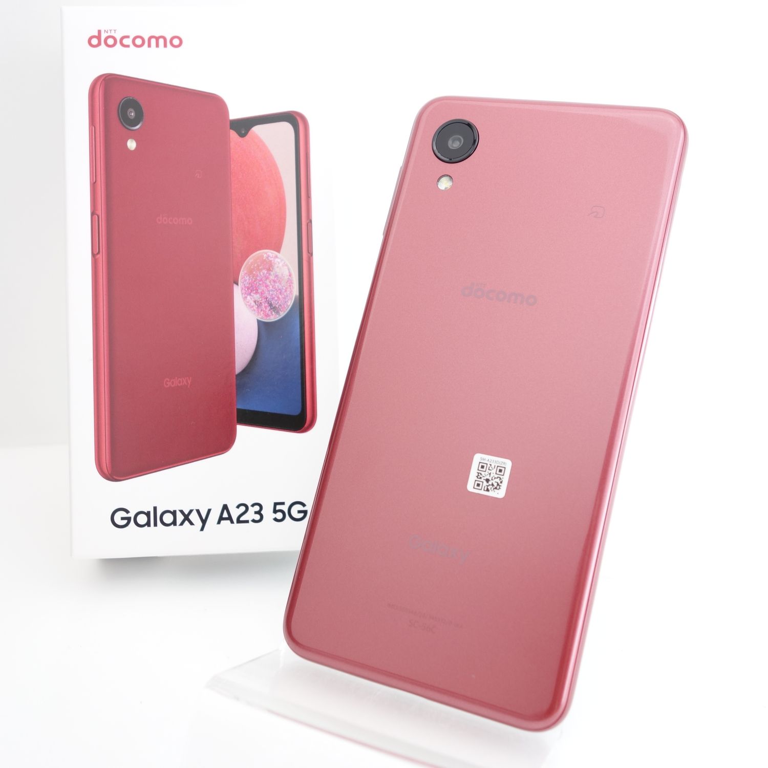 ムスビー｜【SIMフリー】Galaxy A23 5G SC-56C レッド 利用制限  