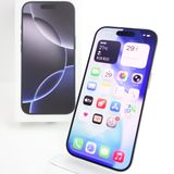 【SIMフリー】iPhone16 Pro 128GB ブラックチタニウム 電池88% 訳アリ