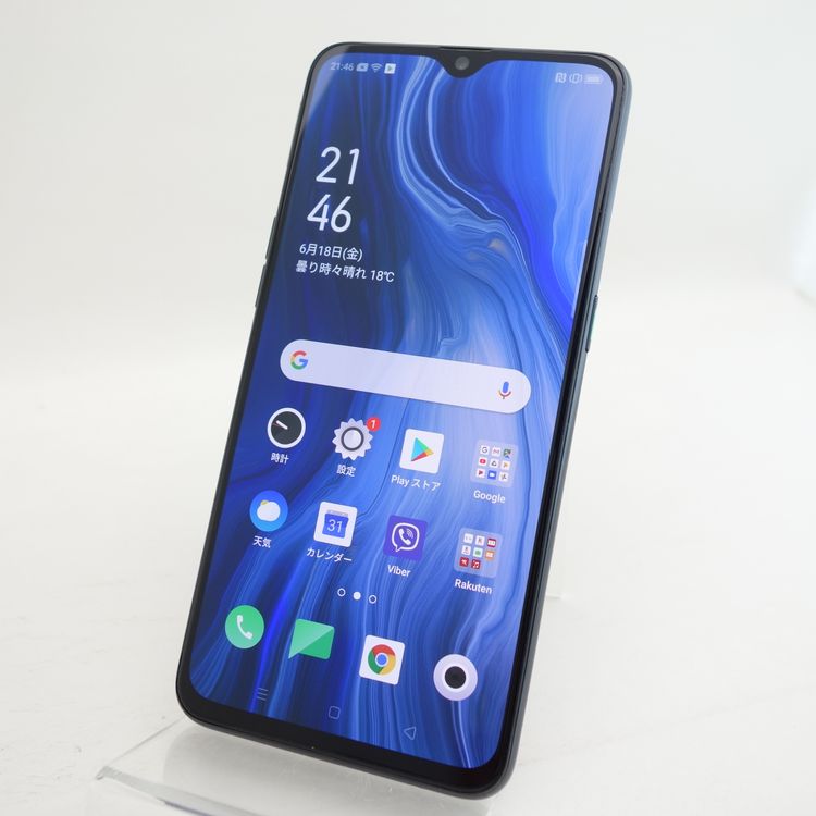 ��SIM�ե꡼��OPPO Reno A CPH1983 �֥�å� ��ŷ��SIM�ե꡼