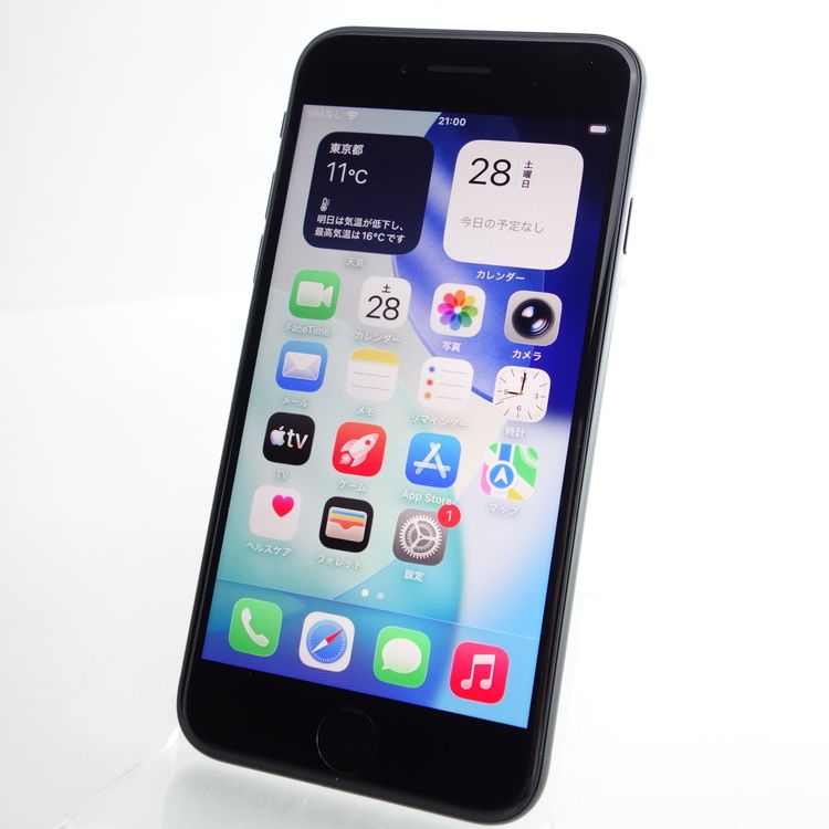 ��SIM�ե꡼��iPhoneSE2 64GB �֥�å� ����100�� �������¡�