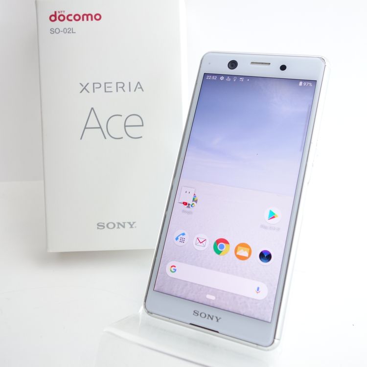 ��SIM�ե꡼��Xperia Ace SO-02L �ۥ磻�� �������¡� docomo��