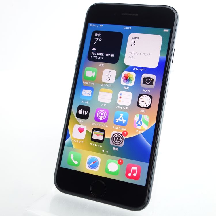 ��SIM�ե꡼��iPhoneSE3 128GB �ߥåɥʥ��� ����87�� �������¡�