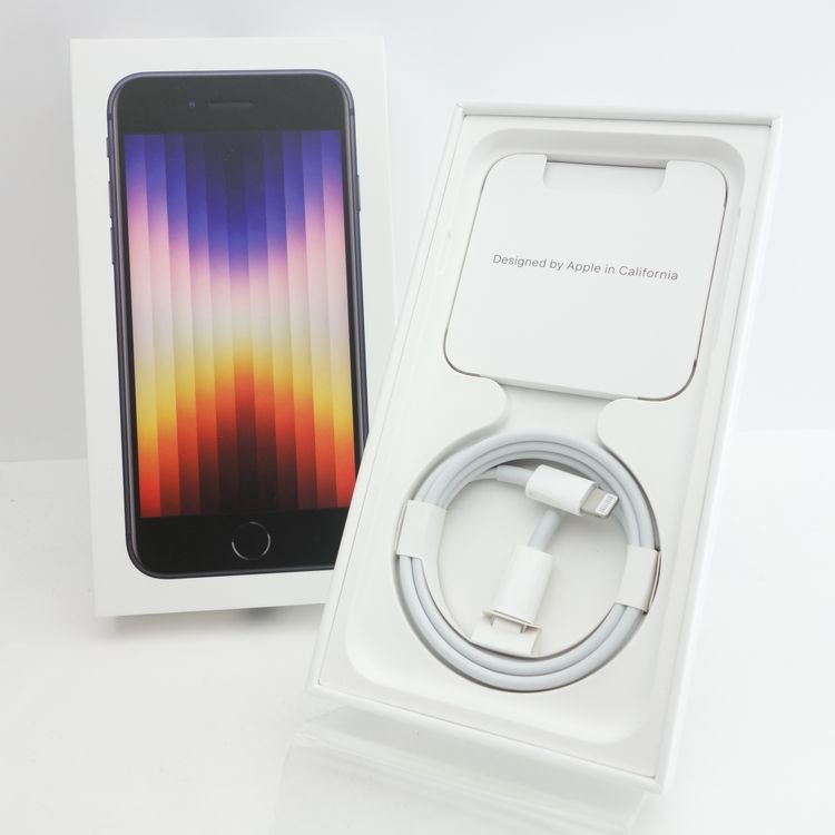 ��SIM�ե꡼��iPhoneSE3 64GB �ߥåɥʥ��� ����86�� �������¡�