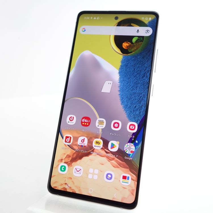 ��SIM�ե꡼��Galaxy A51 5G SC-54A �ץꥺ��֥�å����ۥ磻�� �������¡�
