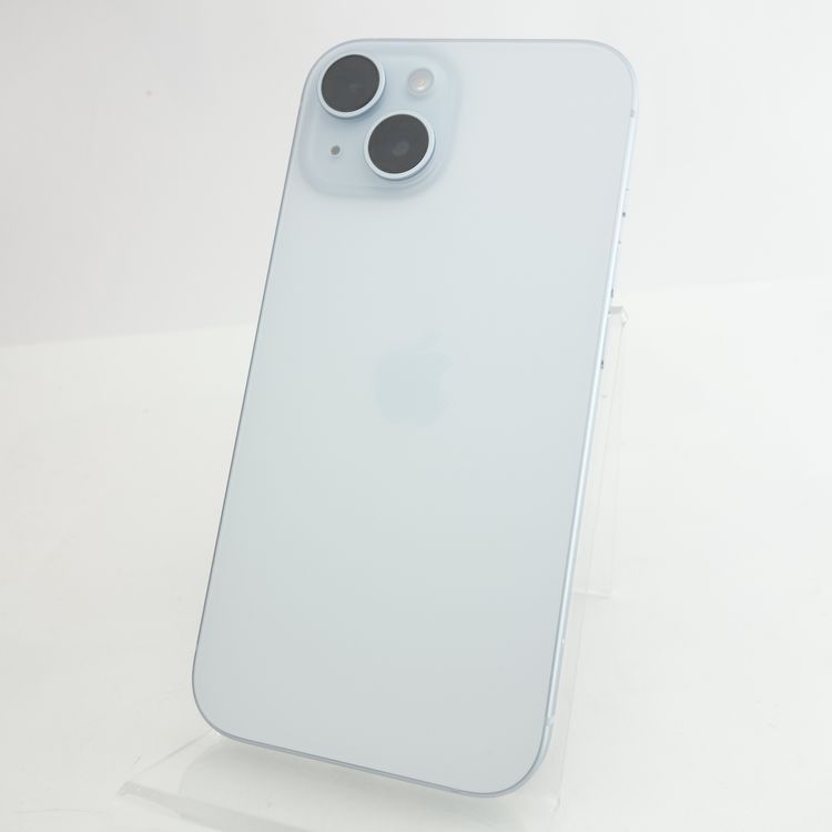 SIMե꡼iPhone15 128GB ֥롼 100 ݾ