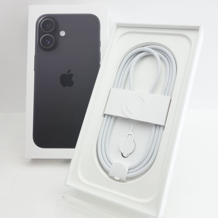 ��SIM�ե꡼��iPhone16 128GB �֥�å� ����100�� ���������ݾ�