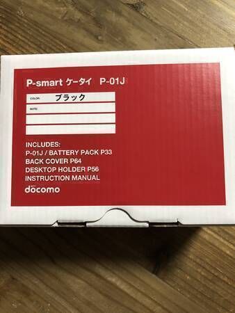  ̤ docomo P-smart  P-01J Black