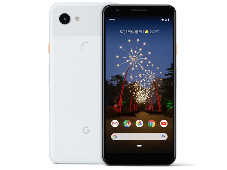 �����ò��������SIM�ե꡼ Google Pixel 3a XL 64GB �ۥ磻��