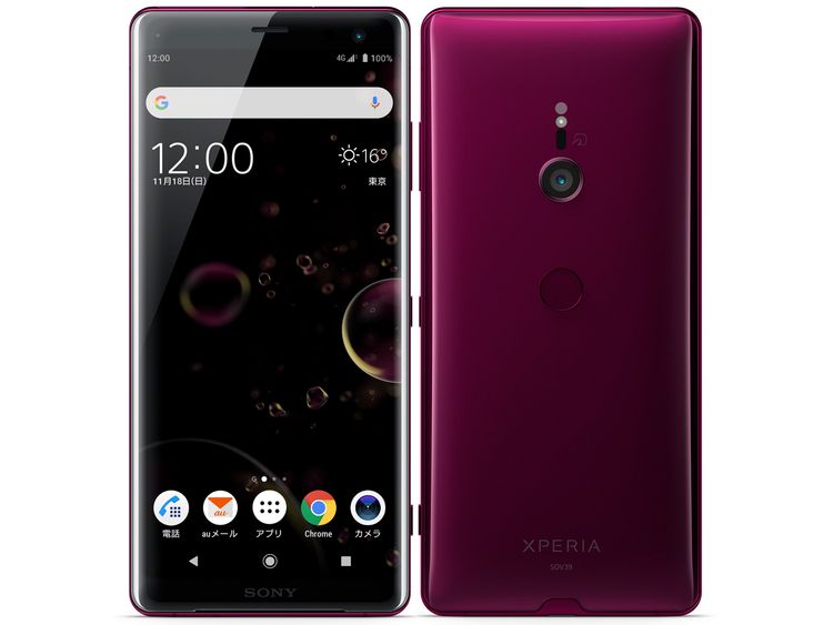 SIM�ե꡼ Xperia XZ3 SOV39 �ܥ�ɡ���å� 64GB