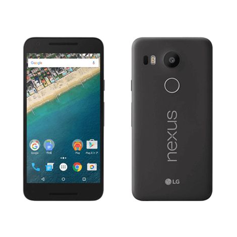 �����ʡ�Y!mobile Nexus 5x LG-H791[32GB] �֥�å�