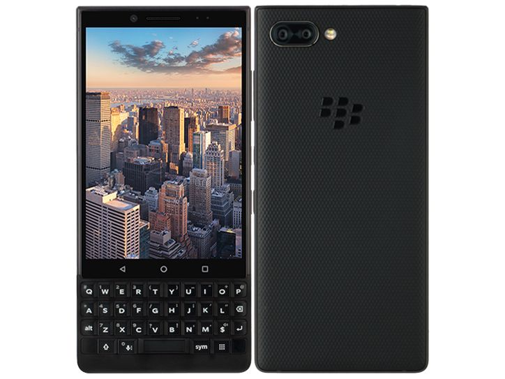 �����ò��������SIM�ե꡼ BlackBerry KEY2 �֥�å�