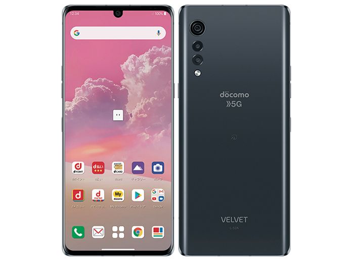SIMե꡼ LG VELVET L-52A 饰졼 128GB